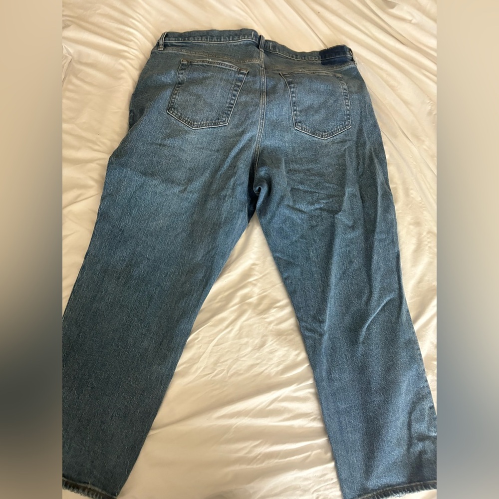 Abercrombie & Fitch 90’s straight ultra high rise Curve Love Jeans